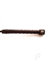 Rouge Fifty Times Hotter Leather Riding Crop Red with a leather grip and a striking design for confident play.