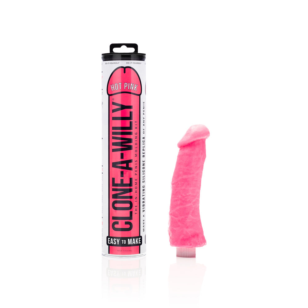 Clone-A-Willy DIY Vibrating Dildo Kit Hot Pink Clone-A-Willy DIY Vibrating Dildo Kit Hot Pink