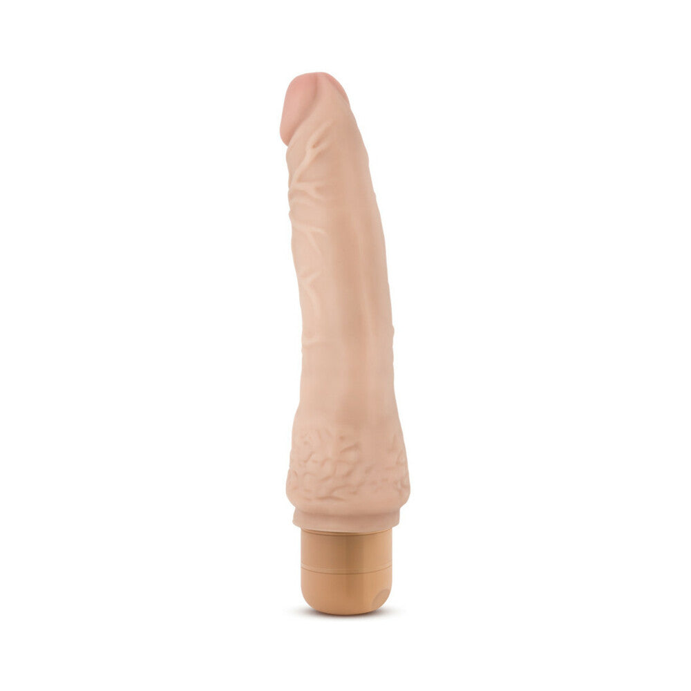 Dr. Skin Vibe 7 Realistic 8.5 inches Vibrating Dildo Beige