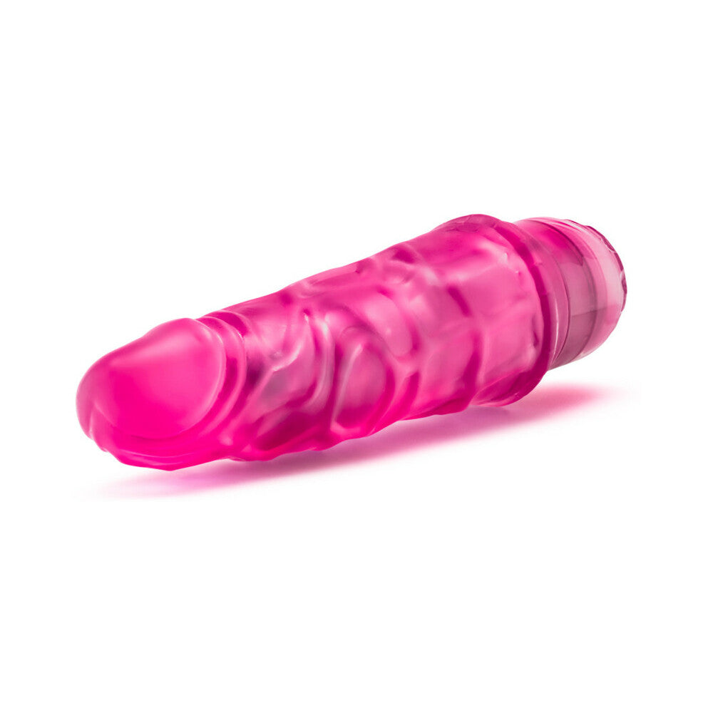 B Yours Vibe 3 Realistic 7.75 inches Vibrating Dildo Pink