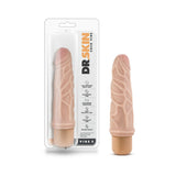 Dr. Skin Vibe 3 Realistic 7.25 inches Vibrating Dildo Beige