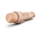 Dr. Skin Vibe 4 Realistic 8 inches Vibrating Dildo Beige