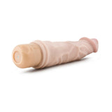 Dr. Skin Vibe 6 Realistic 8.75 inches Vibrating Dildo Beige