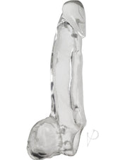 Oxballs Daddy Cock Sheath Clear, a beefy clear cock extension designed for added length and girth.