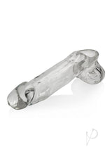 Oxballs Daddy Cock Sheath Clear, a clear cock extension designed for added length and girth.