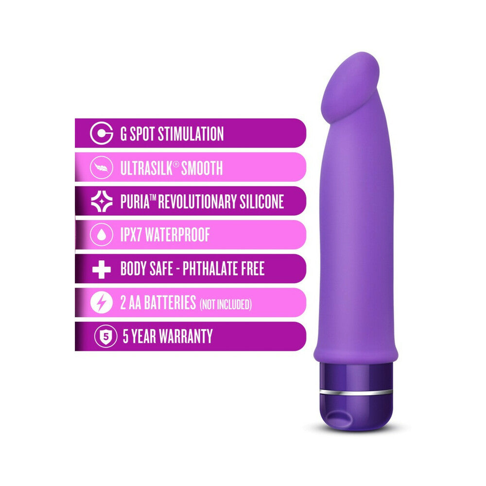 Luxe Purity Silicone Vibrator Purple