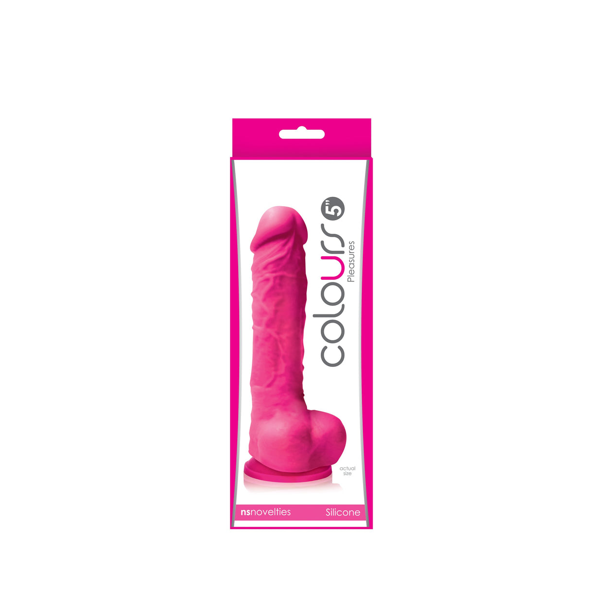 Colours Pleasures 5 inches Dildo Pink