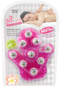 Simple and True Roller Balls Massager Glove Pink packaging showcasing the innovative massage glove.