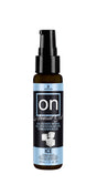 Sensuva On Arousal Gel Ice 1 Oz product in a spray bottle with blue label and ice cube graphics.