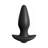Anal Fantasy Collection Vibrating Remote Control Silicone Plug Black