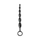 Anal Fantasy Collection Silicone First-Time Fun Beads Black