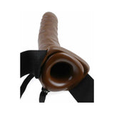 Fetish Fantasy Series 8 inches Hollow Strap-On Brown/Black