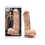 Hung Rider Trigger Realistic 8.5 inches Dildo with Balls Beige