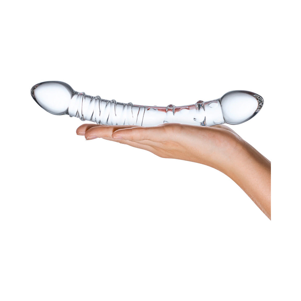 Glas 10 inches Double Trouble Glass Dildo