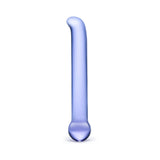 Glas 6.75 inches Purple G-Spot Tickler Glass Dildo