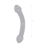 Glas 7.25 inches Double Trouble Purple Glass Dildo