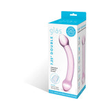 Glas 7.25 inches Double Trouble Purple Glass Dildo