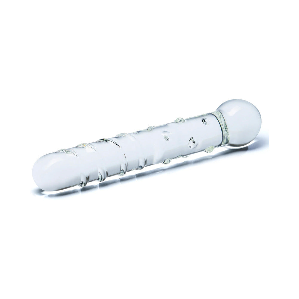 Glas 7 inches Callisto Clear Glass Dildo