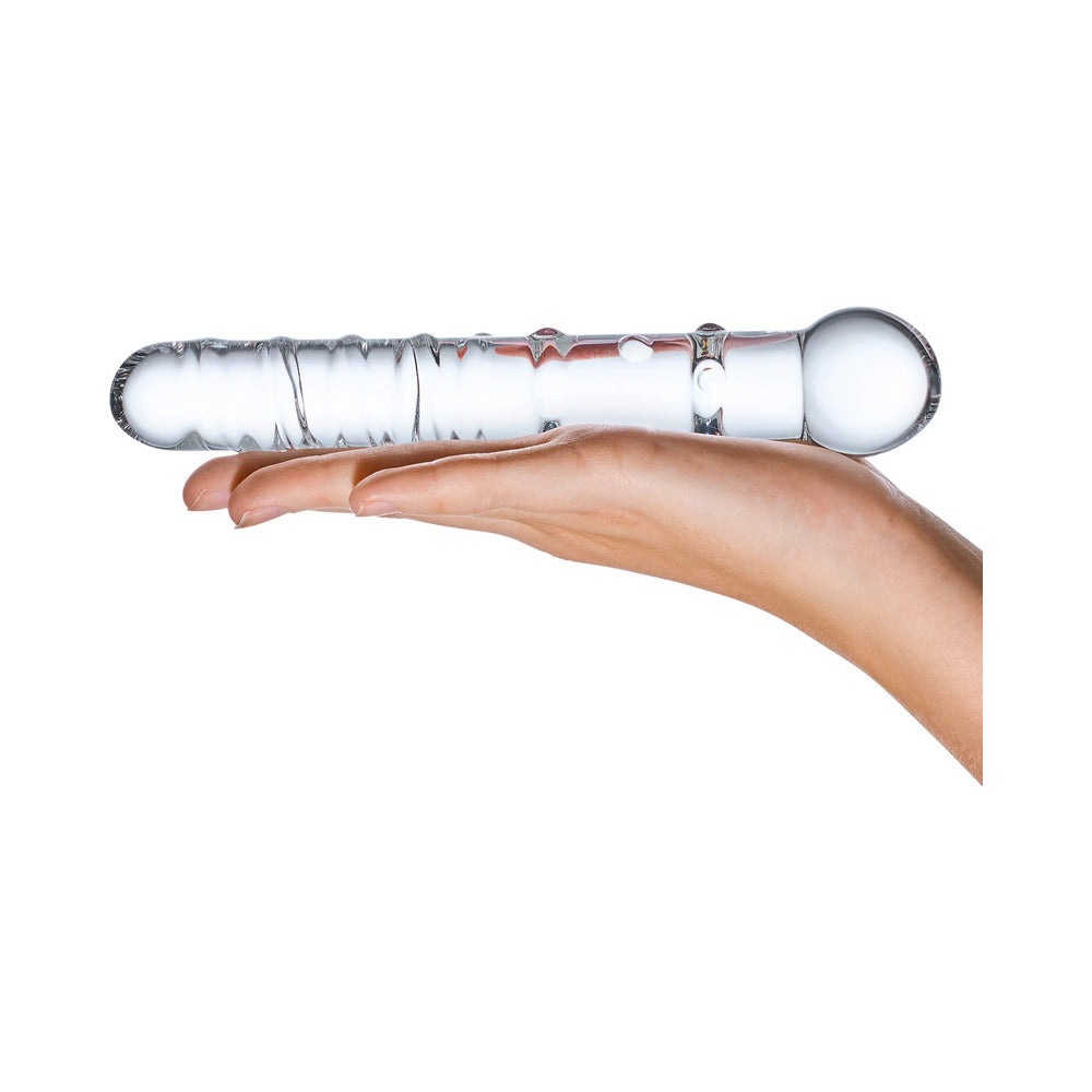 Glas 7 inches Callisto Clear Glass Dildo