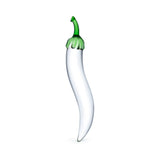 Glas 8.25 inches Glass Naturals Chili Pepper Dildo