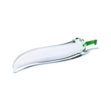 Glas 8.25 inches Glass Naturals Chili Pepper Dildo