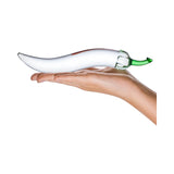 Glas 8.25 inches Glass Naturals Chili Pepper Dildo