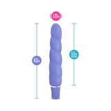 Blush Luxe Anastasia Silicone Slimline Vibrator Periwinkle