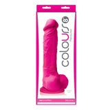 Colours Pleasures 8 inches Dildo Pink