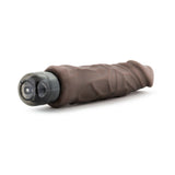 Au Naturel Home Wrecker 9.5 inches Dual Density Vibrating Dildo Brown