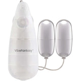 Vibefantasy Double Silver Bullet With Remote Control featuring dual bullets and a user-friendly controller.
