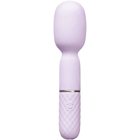 Vibefantasy Diamond Tease Wand Vibrator in soft purple, designed for external pleasure and discreet use.