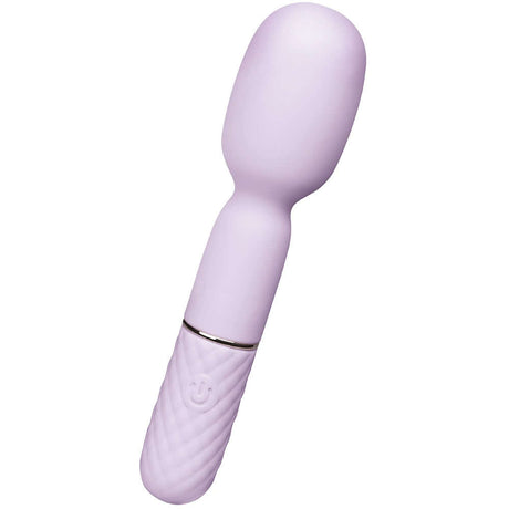 Vibefantasy Diamond Tease Wand Vibrator in soft lavender color for external pleasure and precise stimulation.