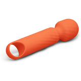 Vibefantasy 5 inch Lolly Mini Wand Orange is a compact, vibrant massager designed for targeted stimulation.