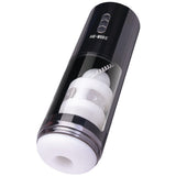 He-Vibe Thrust & Bust Thrusting Vibrating Masturbator showcasing innovative design and multiple functions for enhanced pleasure.
