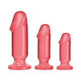 Crystal Jellies – Anal Starter Kit Pink