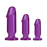 Crystal Jellies – Anal Starter Kit Purple
