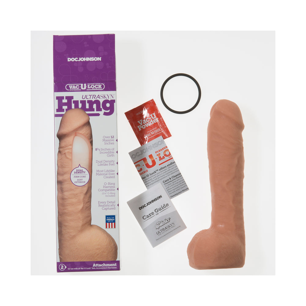 Vac-U-Lock – UR3 Hung White Dildo