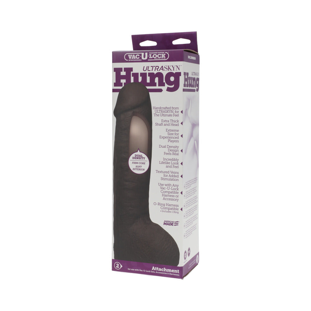 Vac-U-Lock – UR3 Hung Black Dildo