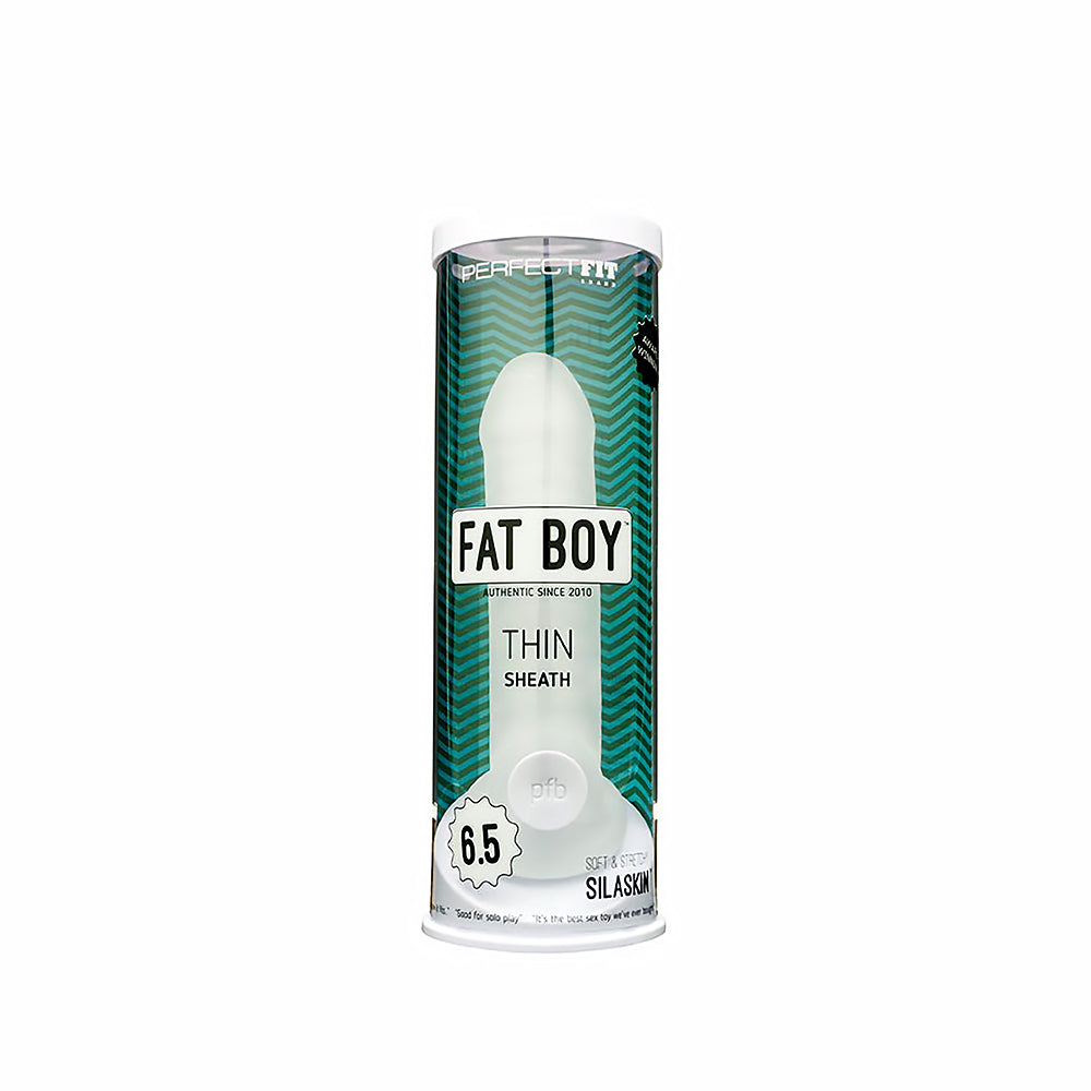 Fat Boy Thin 6.5 inches Extender Sheath Clear