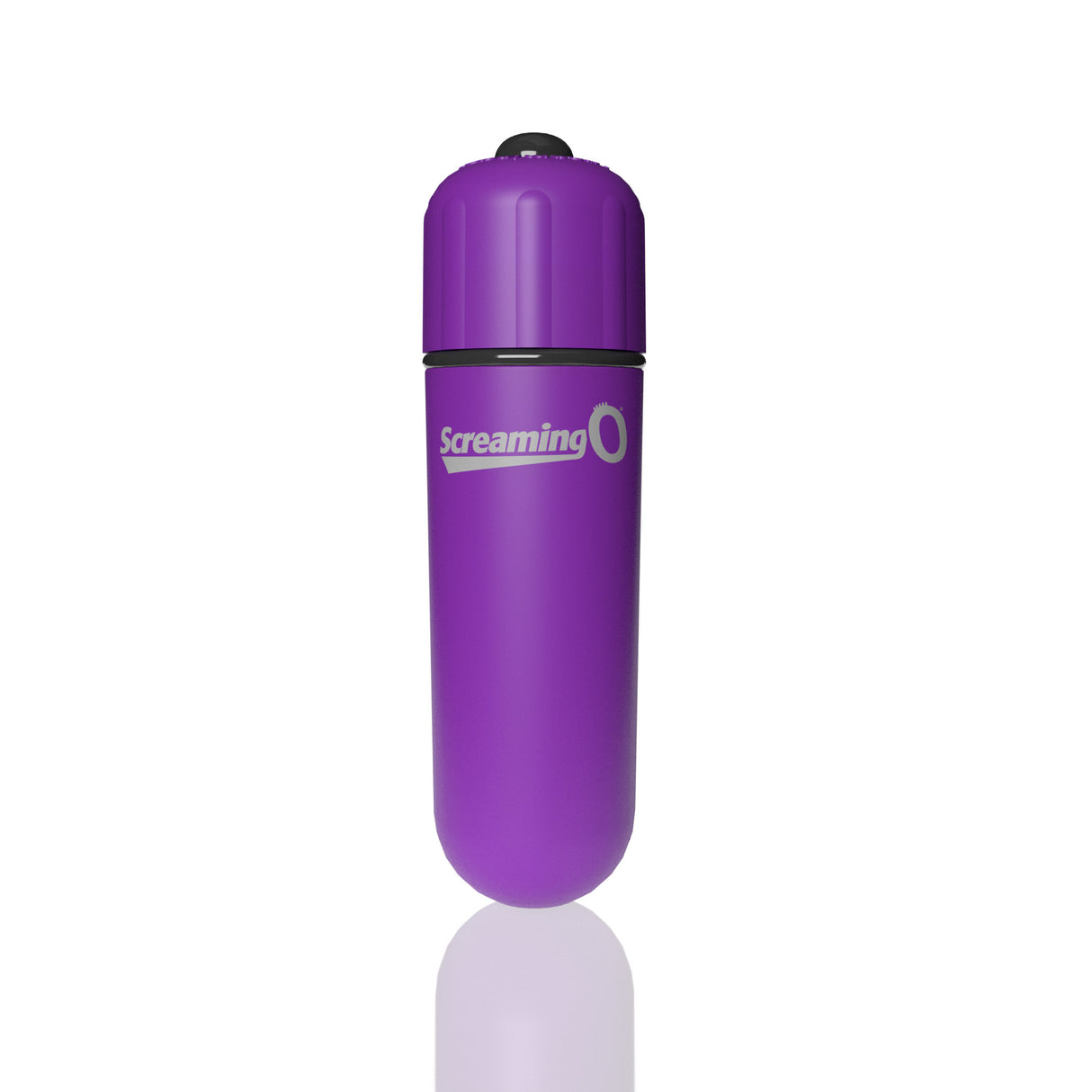 Screaming O 4B Bullet Vibrator Grape Purple Bass in sleek purple design for deep stimulation.