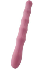 My First Anal Slim Vibe Waterproof Pink designed for beginner-friendly anal stimulation with a tapered tip.