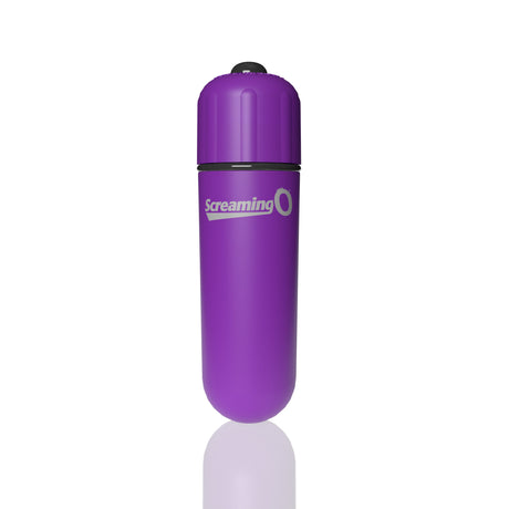 Screaming O 4T Bullet Vibrator Grape Purple, discreet and powerful vibe for clitoral stimulation.