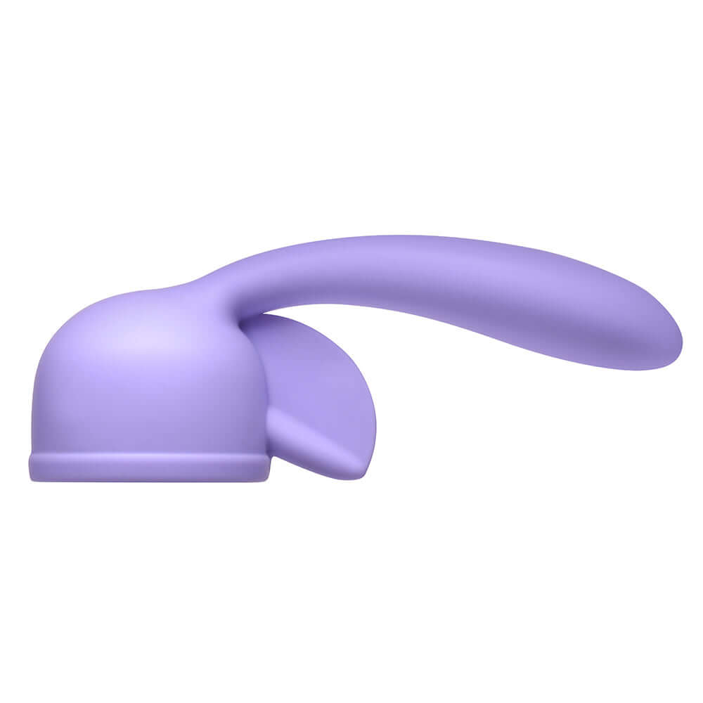 Wand Essentials Fluttering Kiss Dual Stimlation Silicone Attachment Purple