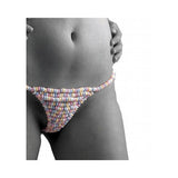 Sweet & Sexy Candy G String Edible Underwear made of colorful candy for playful and flirty fun.