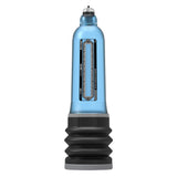 Bathmate Hydromax 9 Aqua Blue Hydro Penis Pump showcasing hydropump technology with water-based vacuum system.