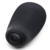Fifty Shades Of Grey Sensation Clitoral Vibrator in sleek black design for intimate pleasure.