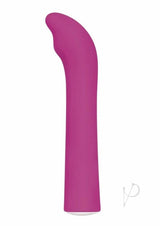 Evolved Rechargeable G-Spot Vibrator Pink with a slim design and gently curved tip for targeted pleasure.