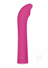 Evolved Rechargeable G-Spot Vibrator Pink, a slim and discreet vibrator with a curved tip for targeted pleasure.