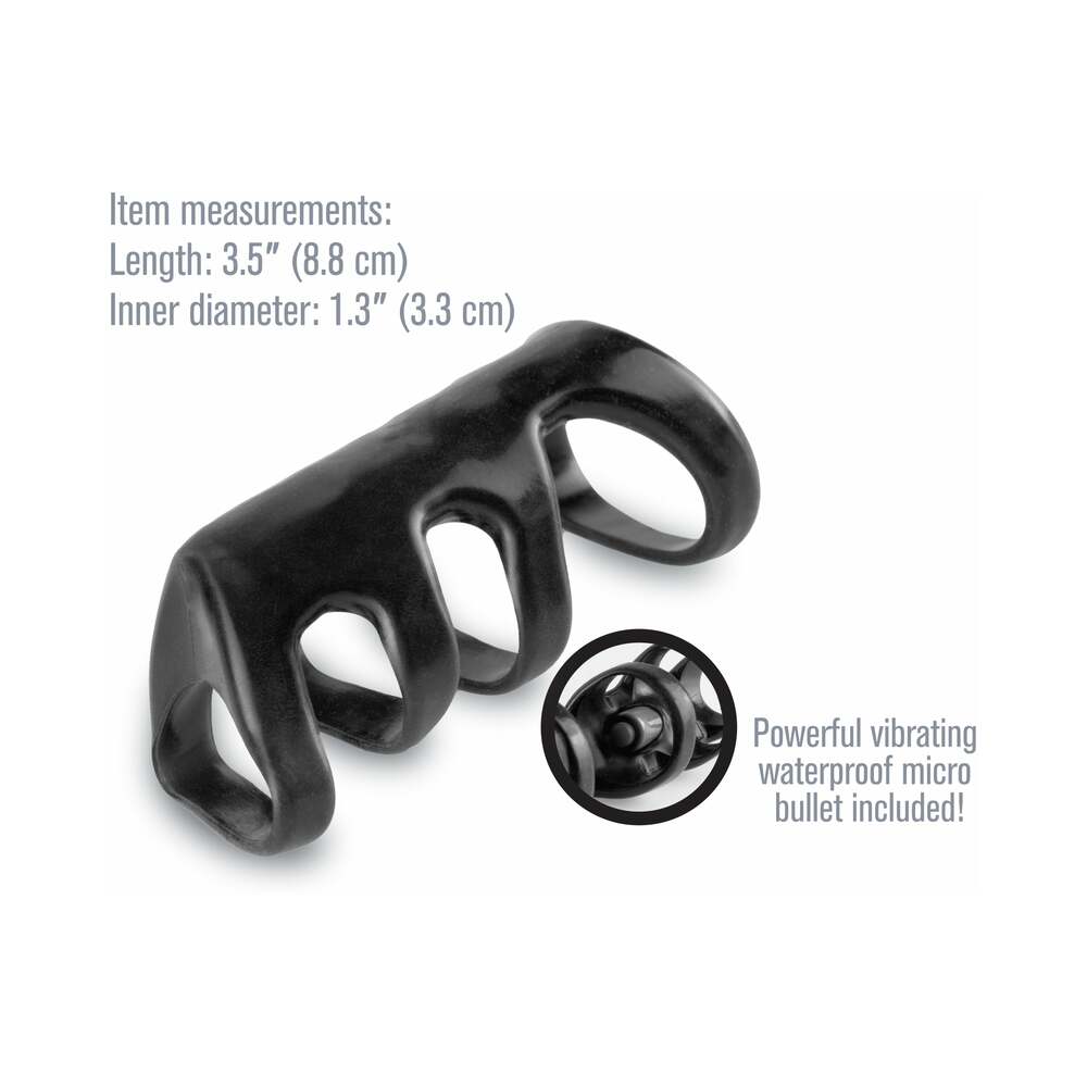 Fantasy X-tensions Vibrating Power Cage Black