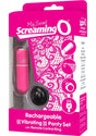 My Secret Panty Vibe Set with Remote Control Ring Pink packaging featuring a vibrating bullet and remote.